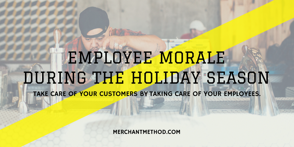 Merchant Method Employee Morale During the Holiday Season | Small Business | Retail | Management Strategies | Visit merchantmethod.com/retailtrends