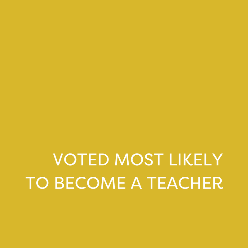 Chris Guillot Voted Most Likely to Become a Teacher