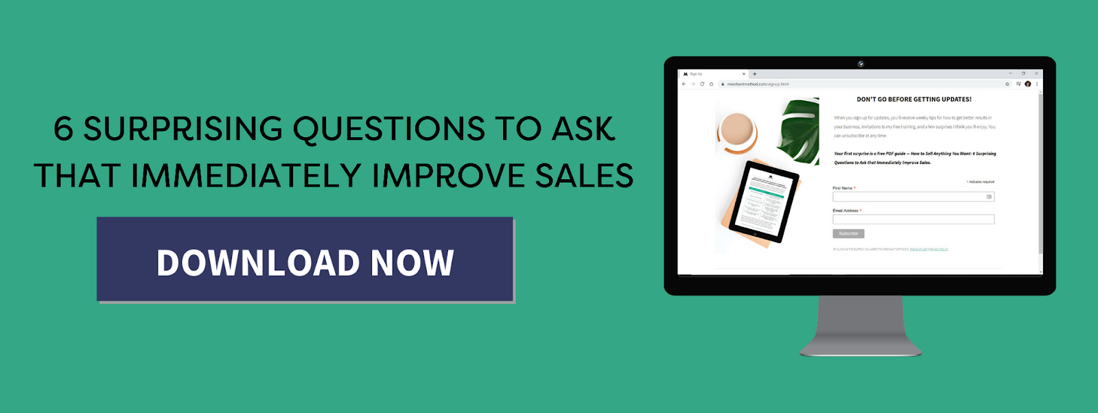 Download 6 Surprising Questions to Ask to Immediately Improve Sales now.