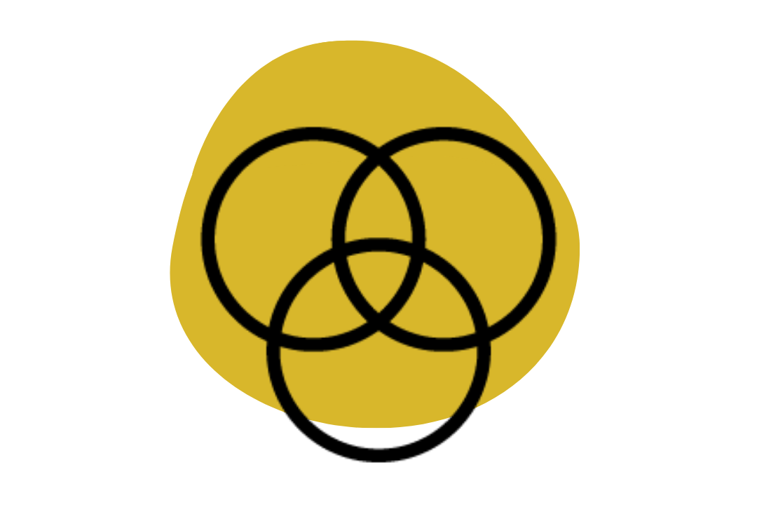 Minimal Icon of VENN Diagram
