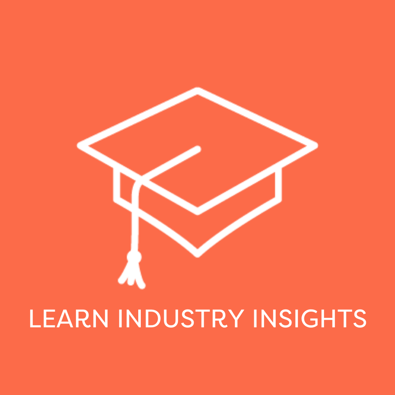 Minimal Icon of Graduation Cap with Tassel, Learn Industry Insights from Merchant Method