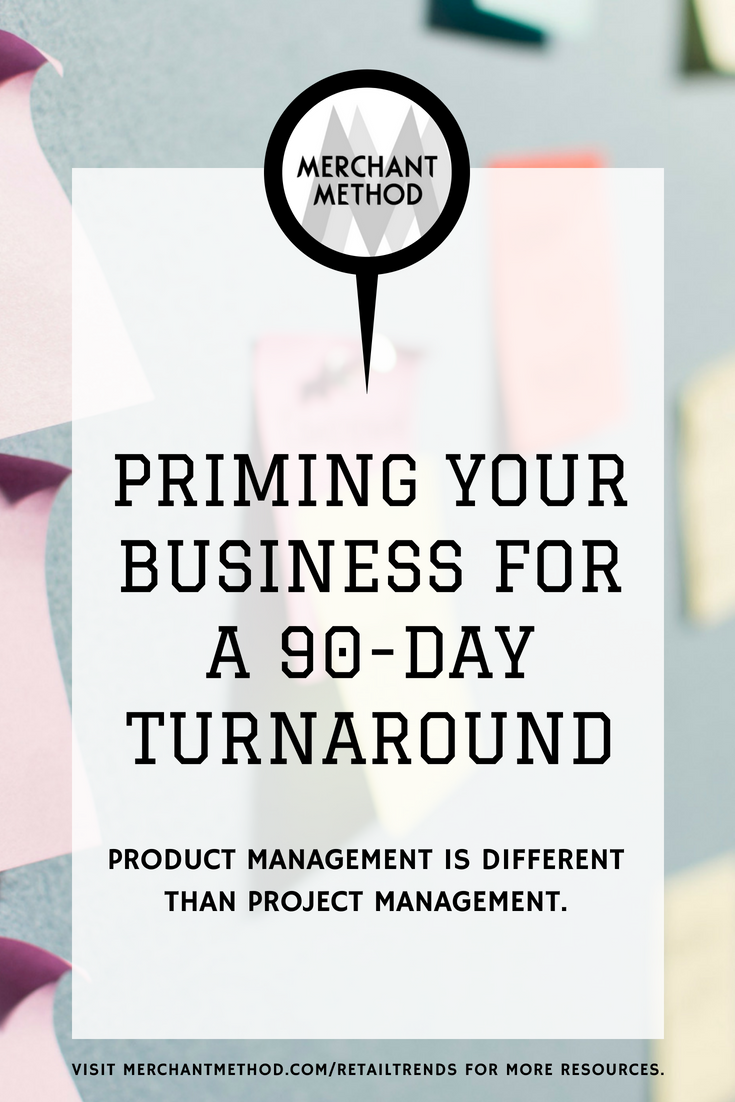 Priming Your Business for a 90-Day Turn Around with Merchant Method | Visit the Merchant Method blog at merchantmethod.com/retailtrends to discover more business resources and training for retailers, small-batch manufacturers, and makers.