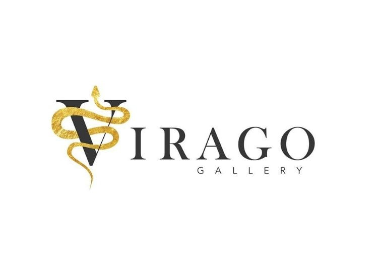 Virago Gallery Logo, Merchant Method Client